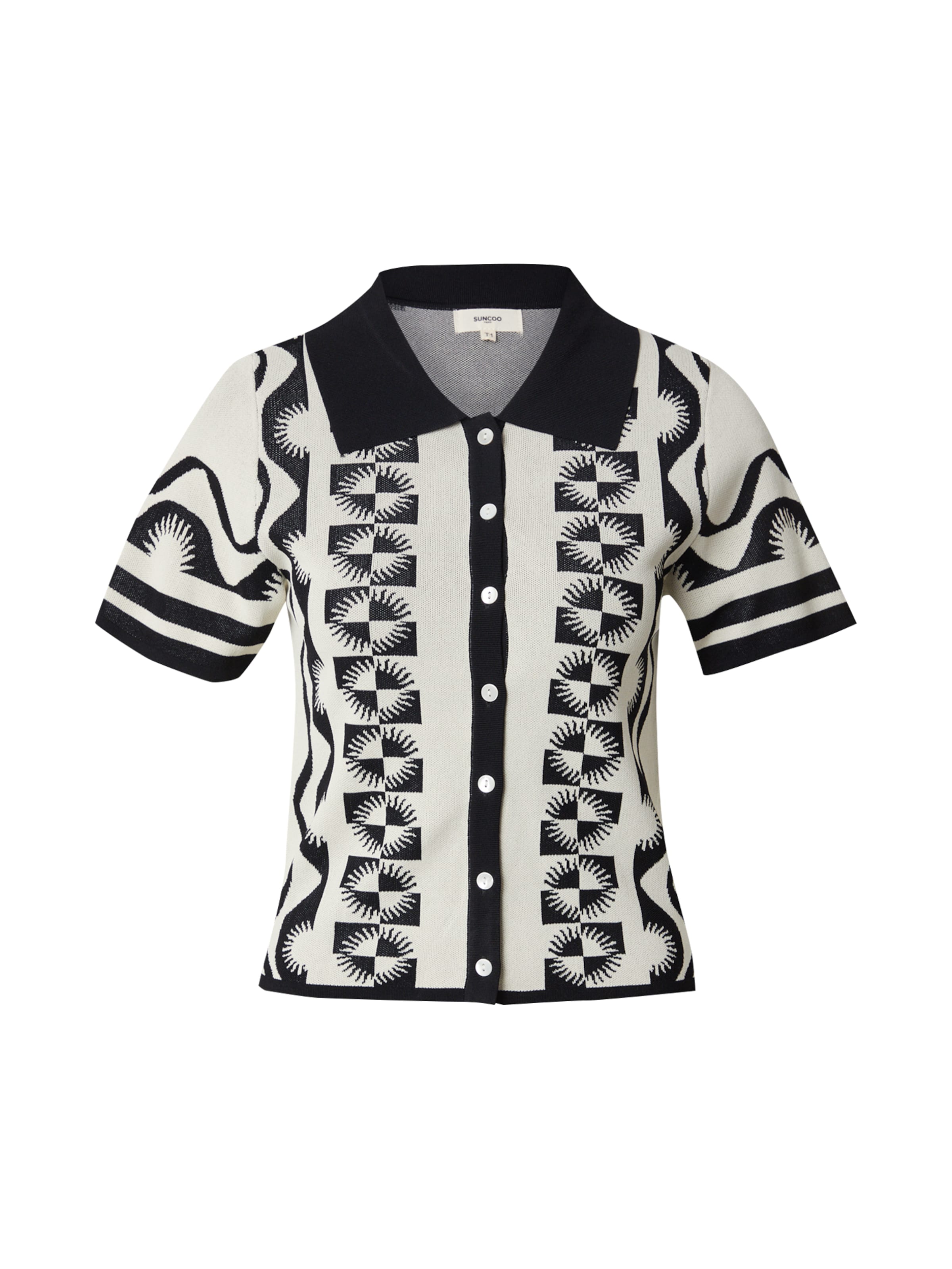 Suncoo Kampsun 'GILET GABERA', värv must: eest vaates