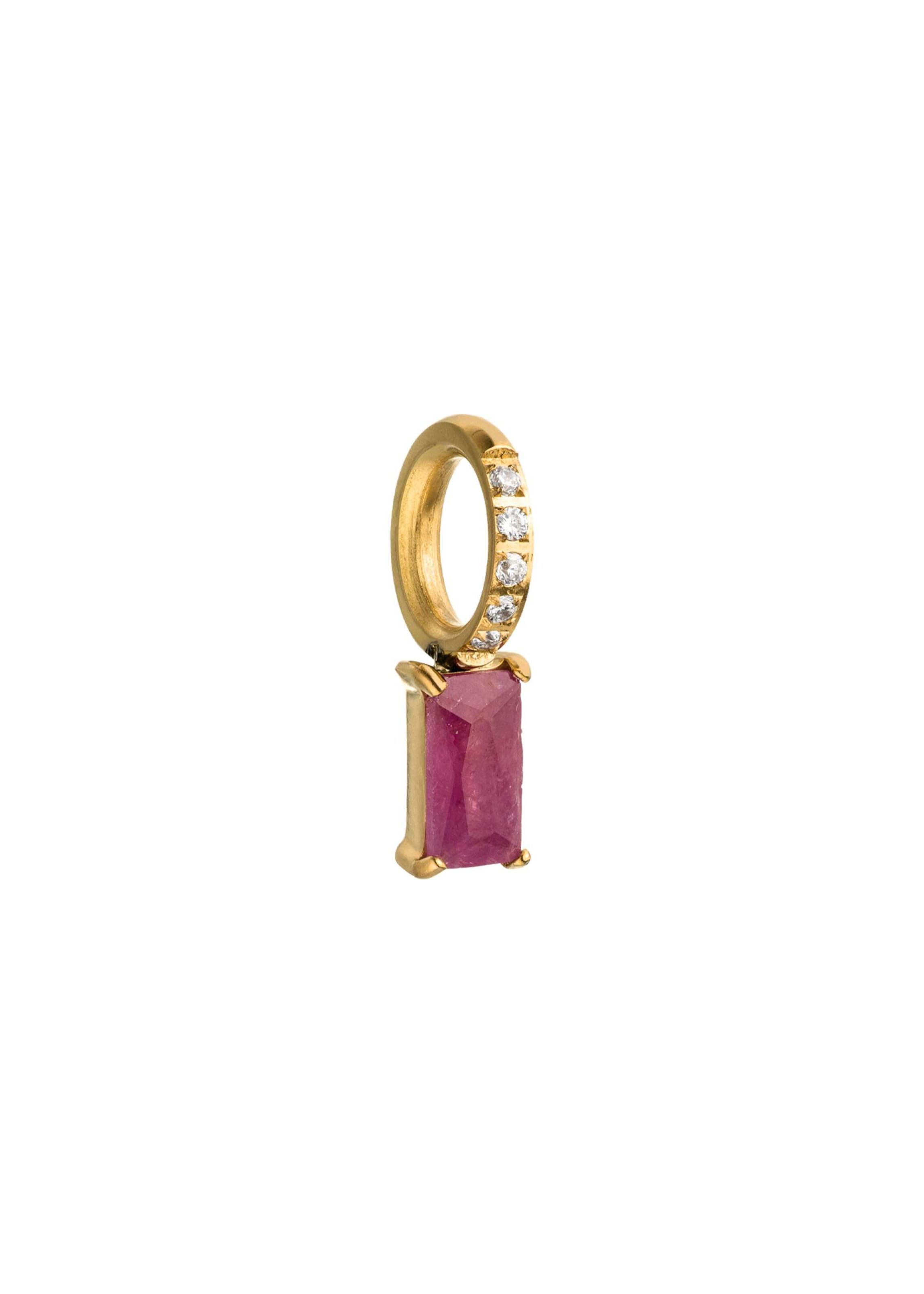 Pendentif PURELEI en or : devant