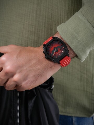 POLICE Analog watch 'Batman' in Red