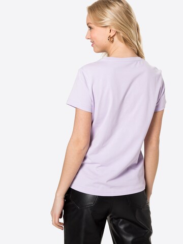 KnowledgeCotton Apparel Shirt 'ROSA' in Purple