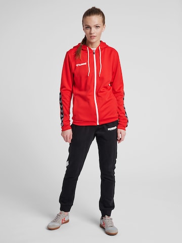 Hummel Sportssweatjakke 'Authentic' i rød