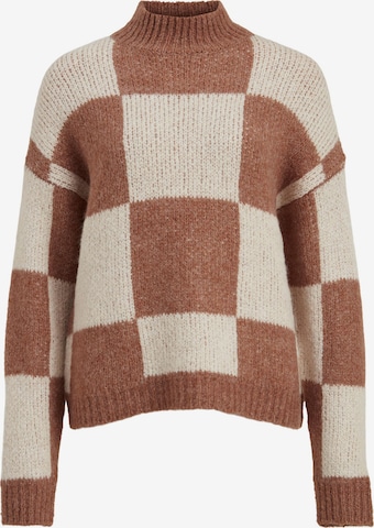 VILA Sweater 'Brynn' in Brown: front