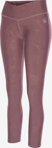 LASCANA ACTIVE - Skinny Calças de desporto em rosa