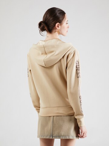 GUESS Bluza rozpinana w kolorze beżowy