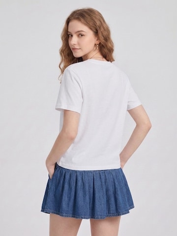 T-shirt 'Women Tops' LapaPlus en blanc