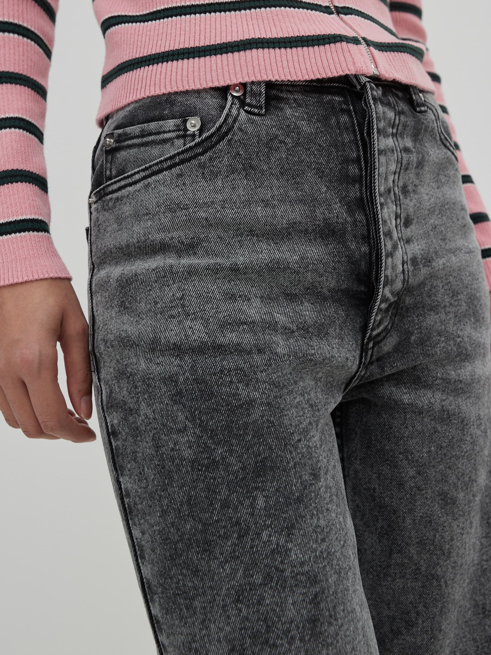 EDITED Produits Jean 'Simea' noir denim