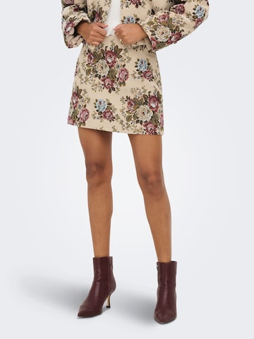 JDY - Falda 'JDYFLOLA' en beige: frente