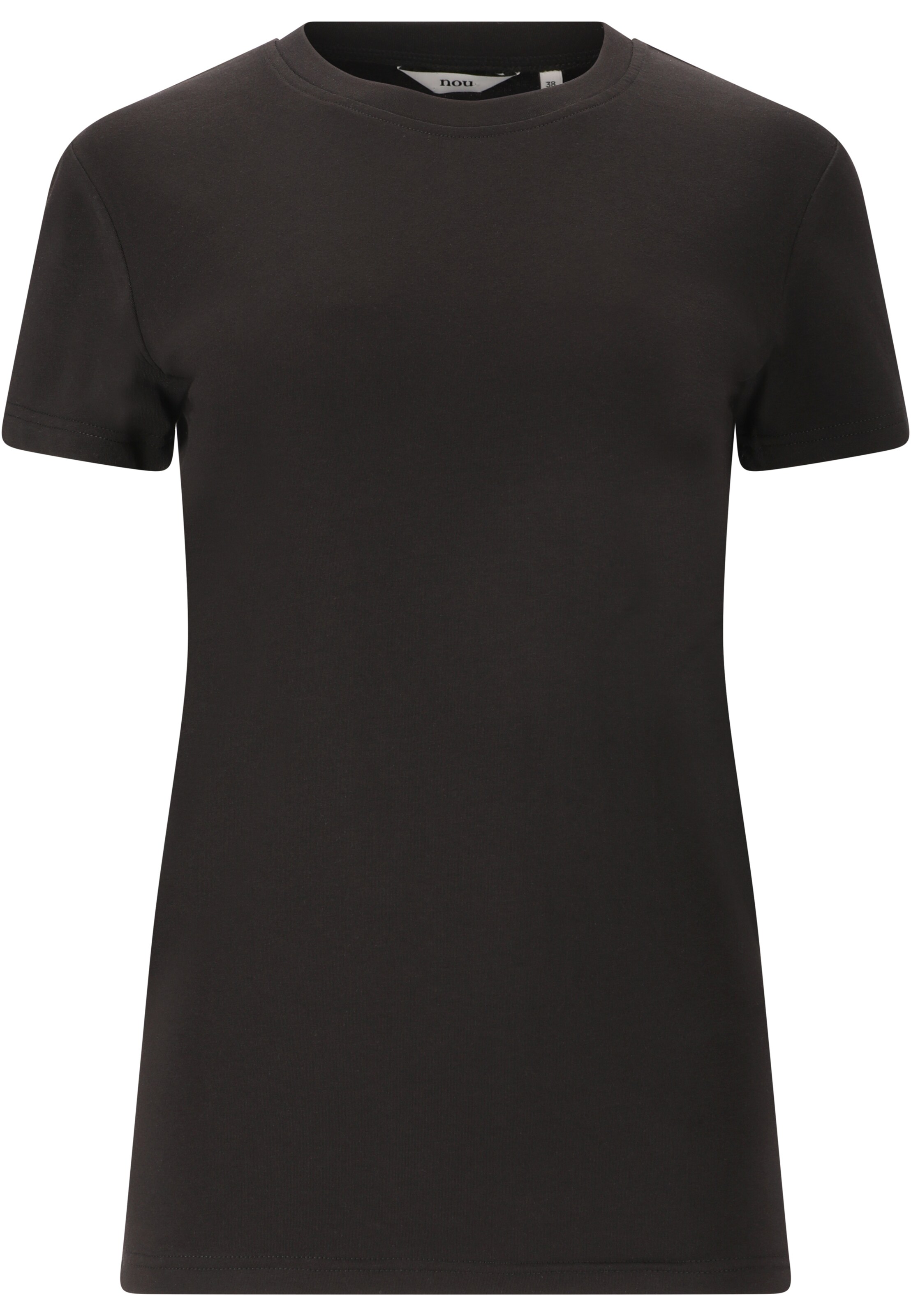NOU Performance Shirt 'Almira' in Black: front