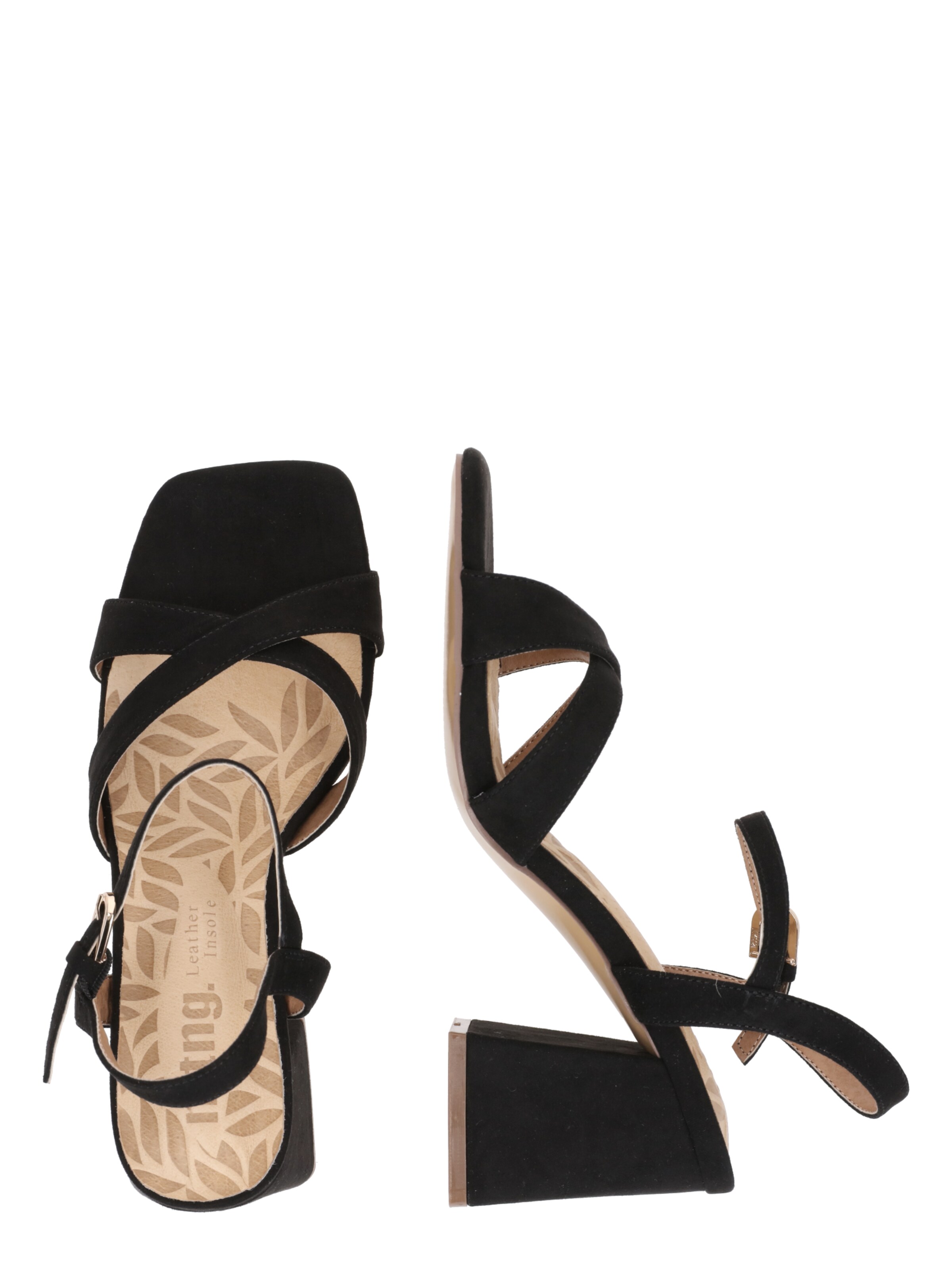 MTNG Sandaler med rem i sort