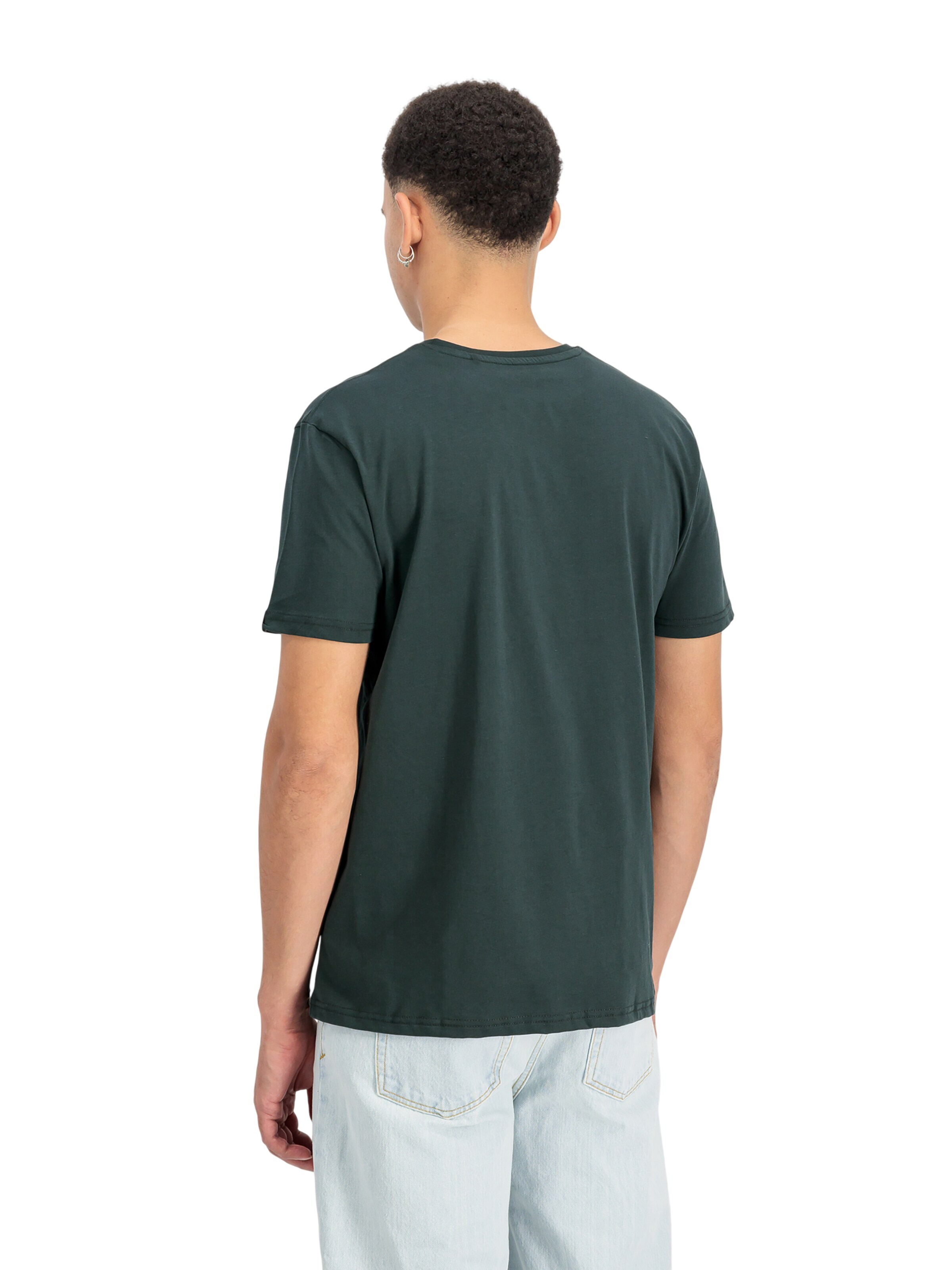 ALPHA INDUSTRIES Shirt 'Basic 2 Pack'‌‌‌‌ in Mischfarben