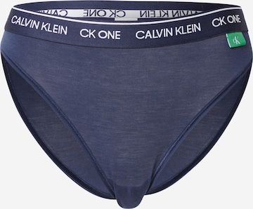 Calvin Klein Underwear Panty in Blue: front