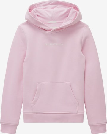 TOM TAILOR Sweatshirt in Pink: front