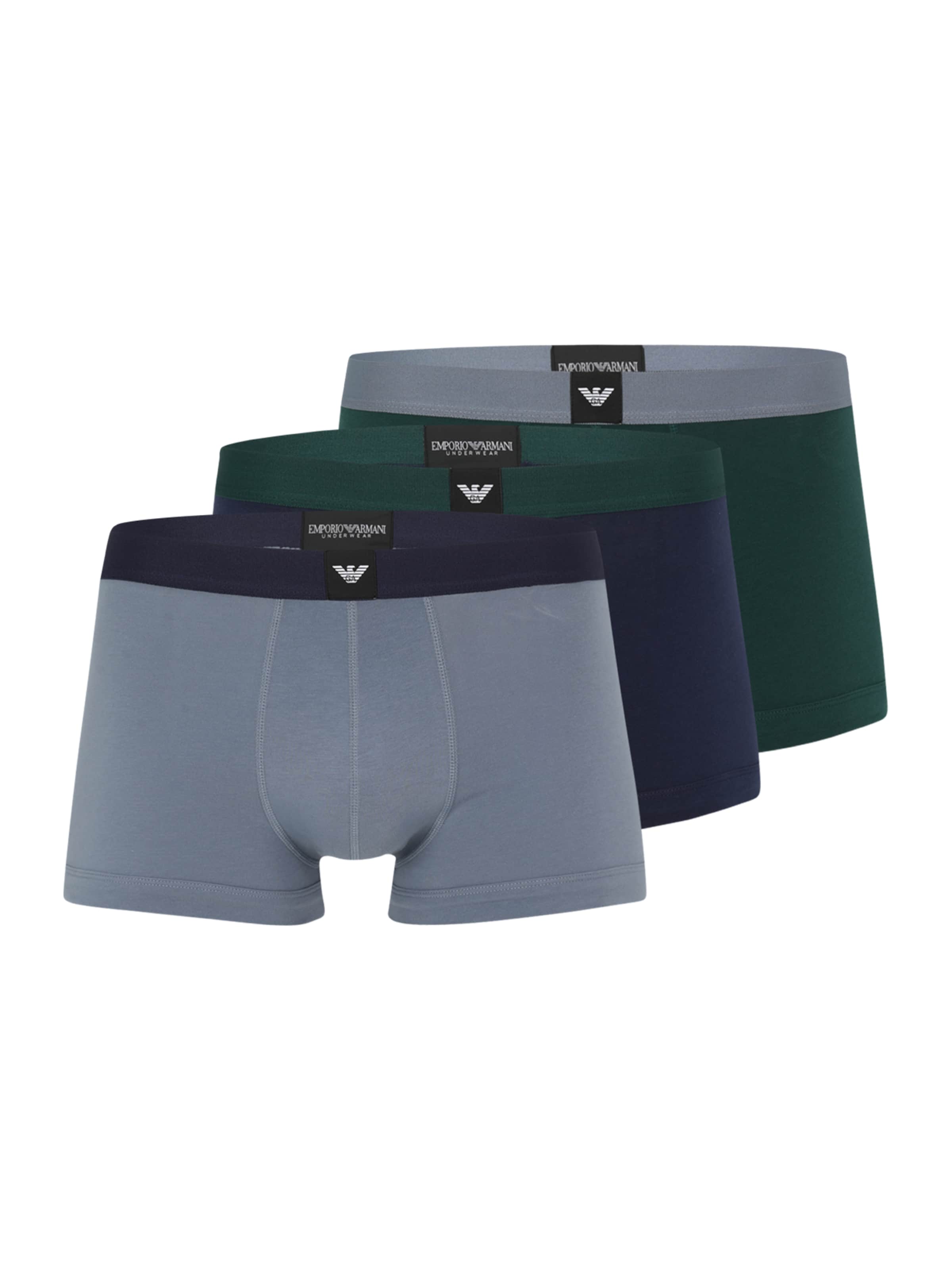 Boxer di Emporio Armani in blu: frontale