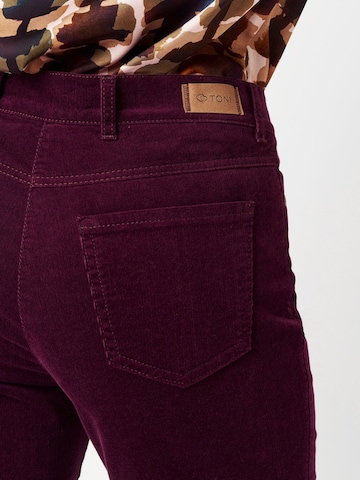 TONI Slim fit Pants in Purple