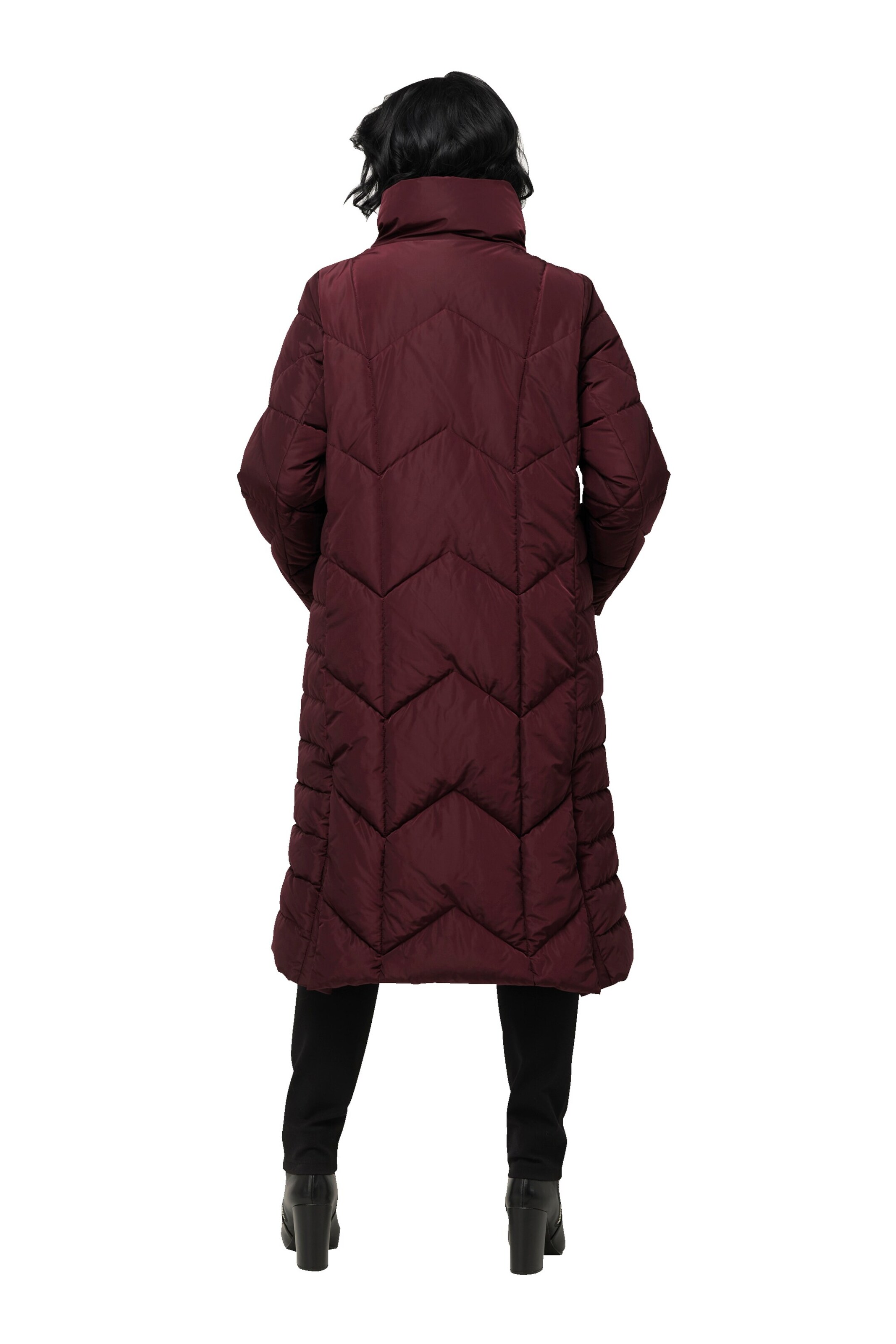 Ulla Popken Tussenmantel in Bruin