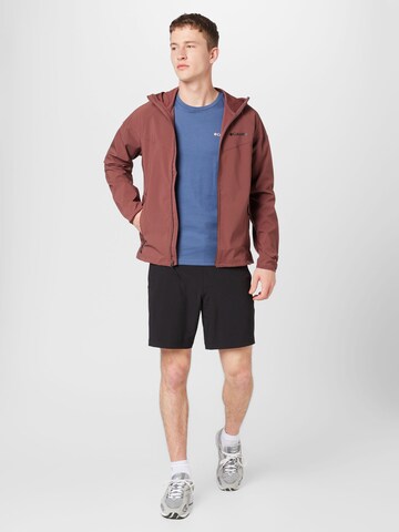 Regular fit Giacca per outdoor 'Heather Canyon' di COLUMBIA in rosso