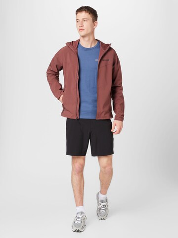 COLUMBIA Regular fit Outdoorjas 'Heather Canyon' in Rood