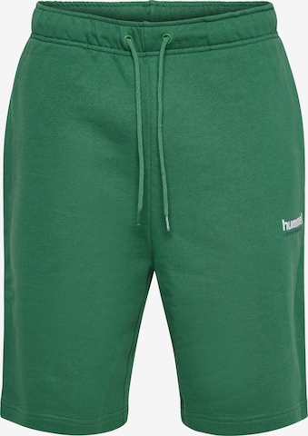 Pantalon Hummel en vert : devant