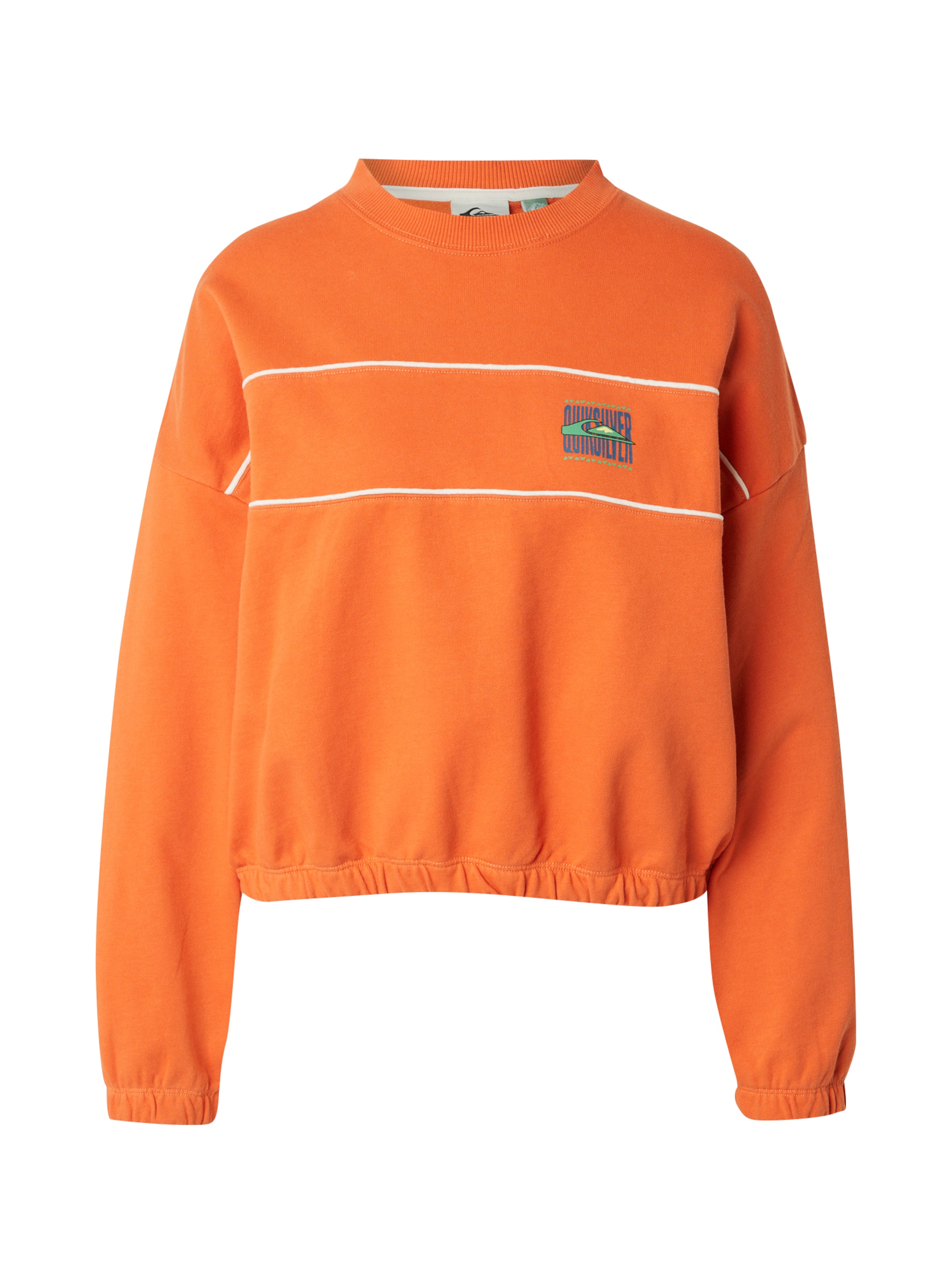 QUIKSILVER Μπλούζα φούτερ σε πορτοκαλί: μπροστά