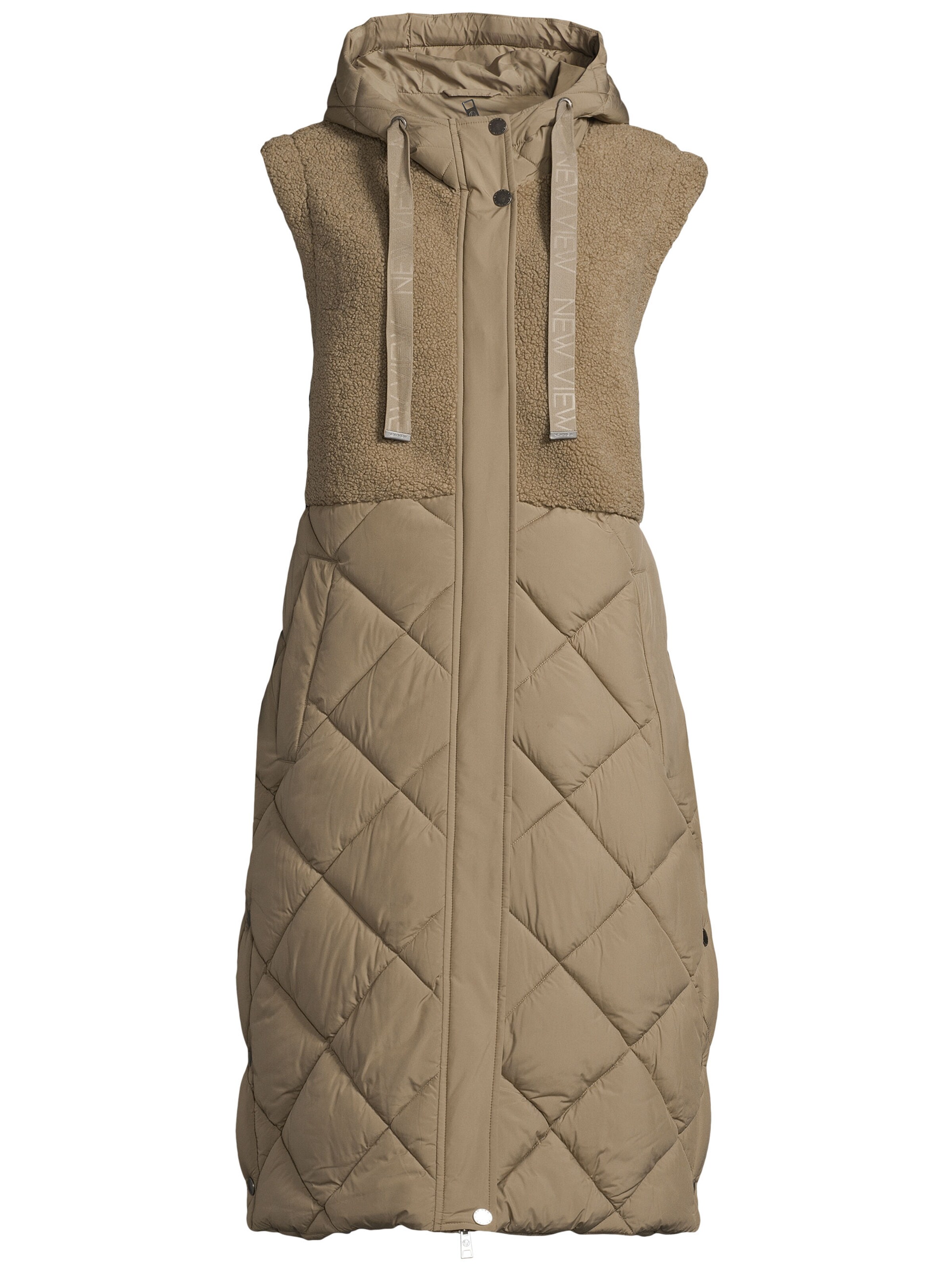 Gilet New View en vert : devant