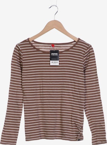 ESPRIT Langarmshirt M in Braun: predná strana