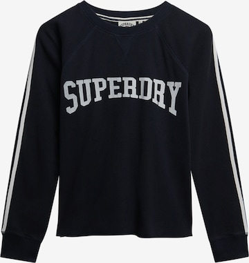 T-shirt Superdry en bleu : devant