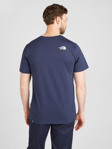 THE NORTH FACE T-shirt 'SIMPLE DOME' i blå