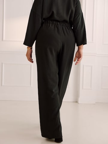 Guido Maria Kretschmer Curvy Loose fit Pants 'Hanne' in Black