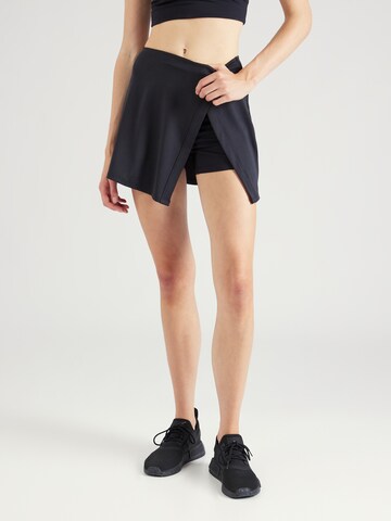 Girlfriend Collective Sports skirt in Black: front
