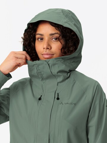 VAUDE Outdoor jacket 'W Comyou Rain J' in Green