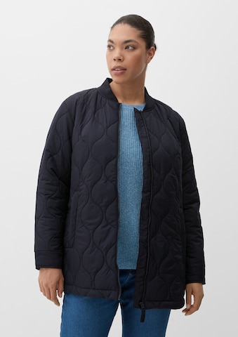 TRIANGLE Between-season jacket in Blue: front