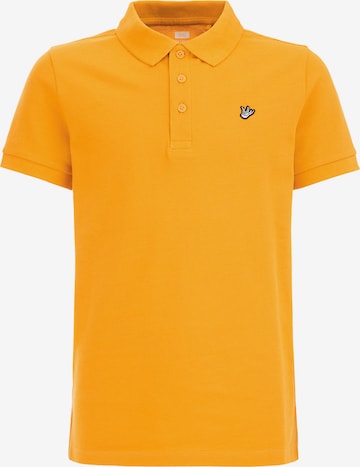 WE Fashion - Camiseta en amarillo: frente