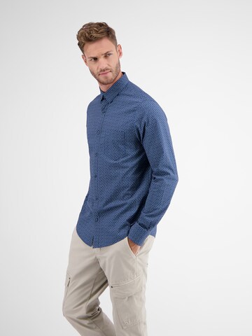 LERROS Regular fit Button Up Shirt in Blue