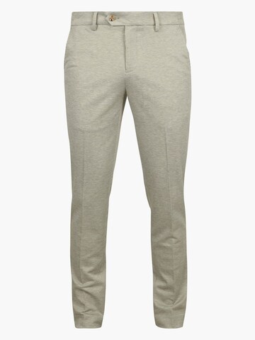 Suitable Slimfit Pantalon in Groen: voorkant