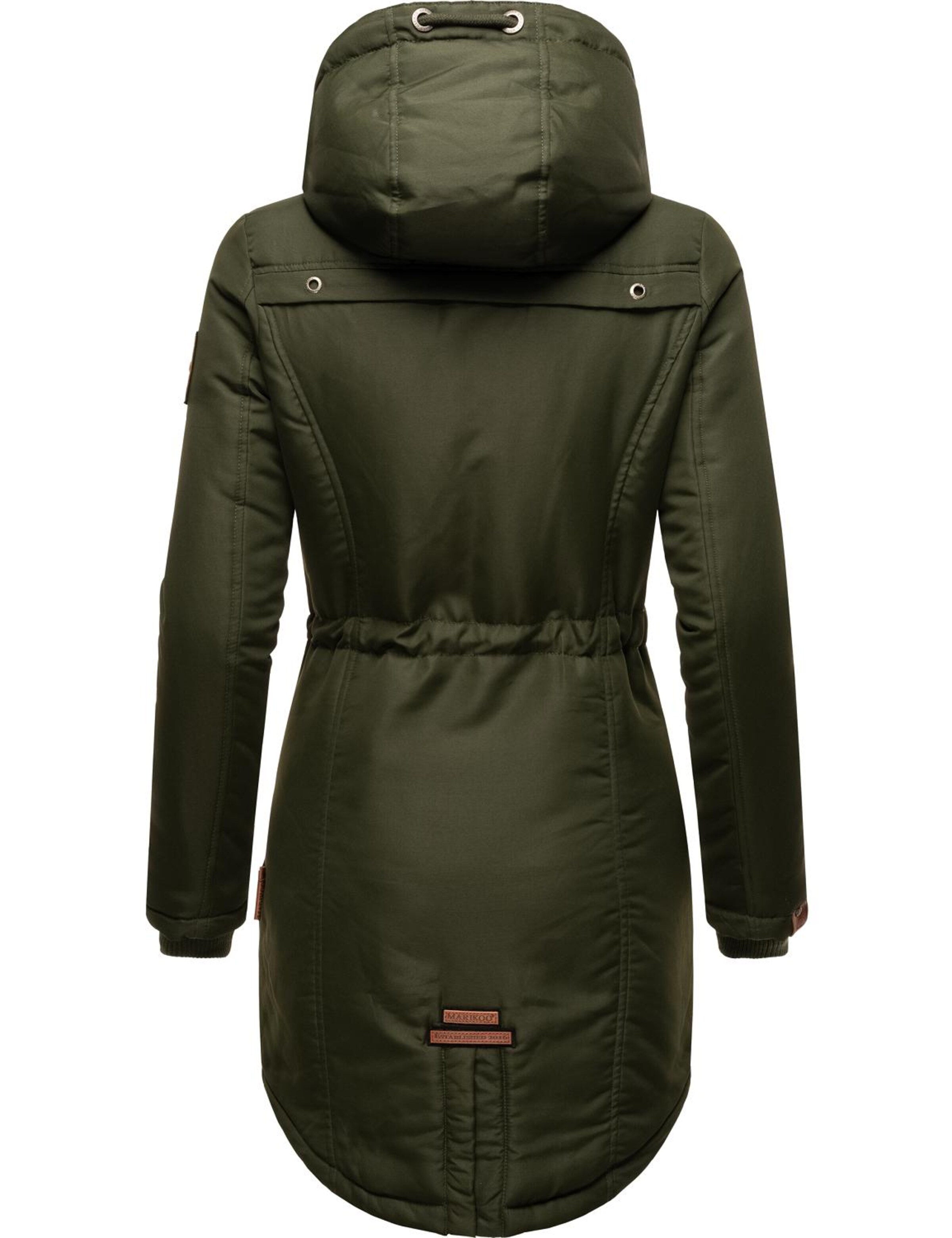 MARIKOO Talveparka 'Kamii', värv roheline