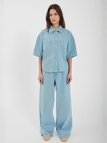 NORR Póló ' Kenzie ' - kék