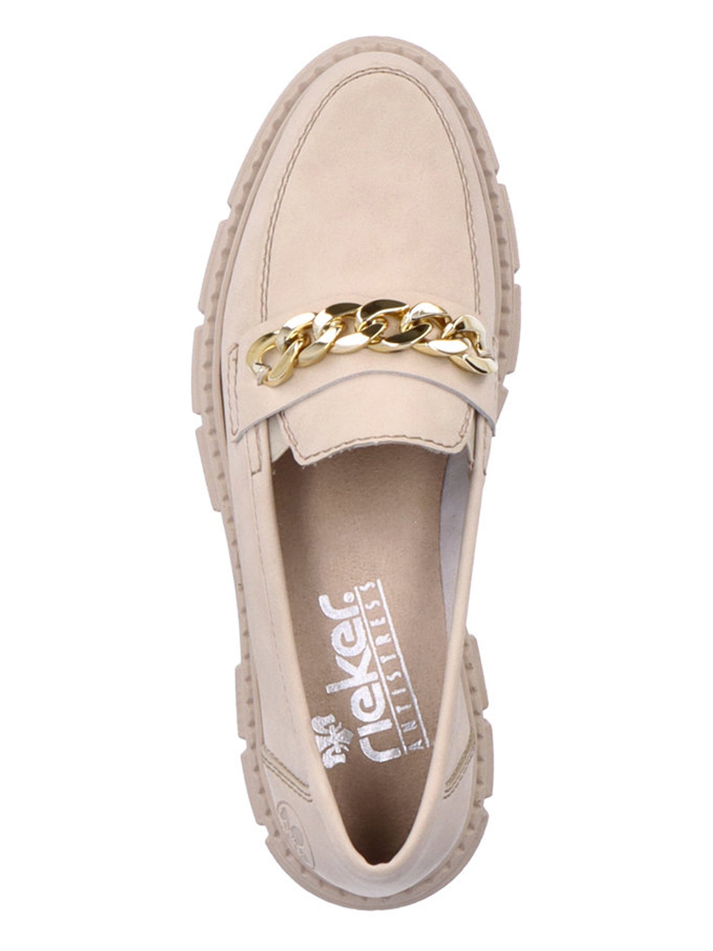 Pantoufle Rieker en beige