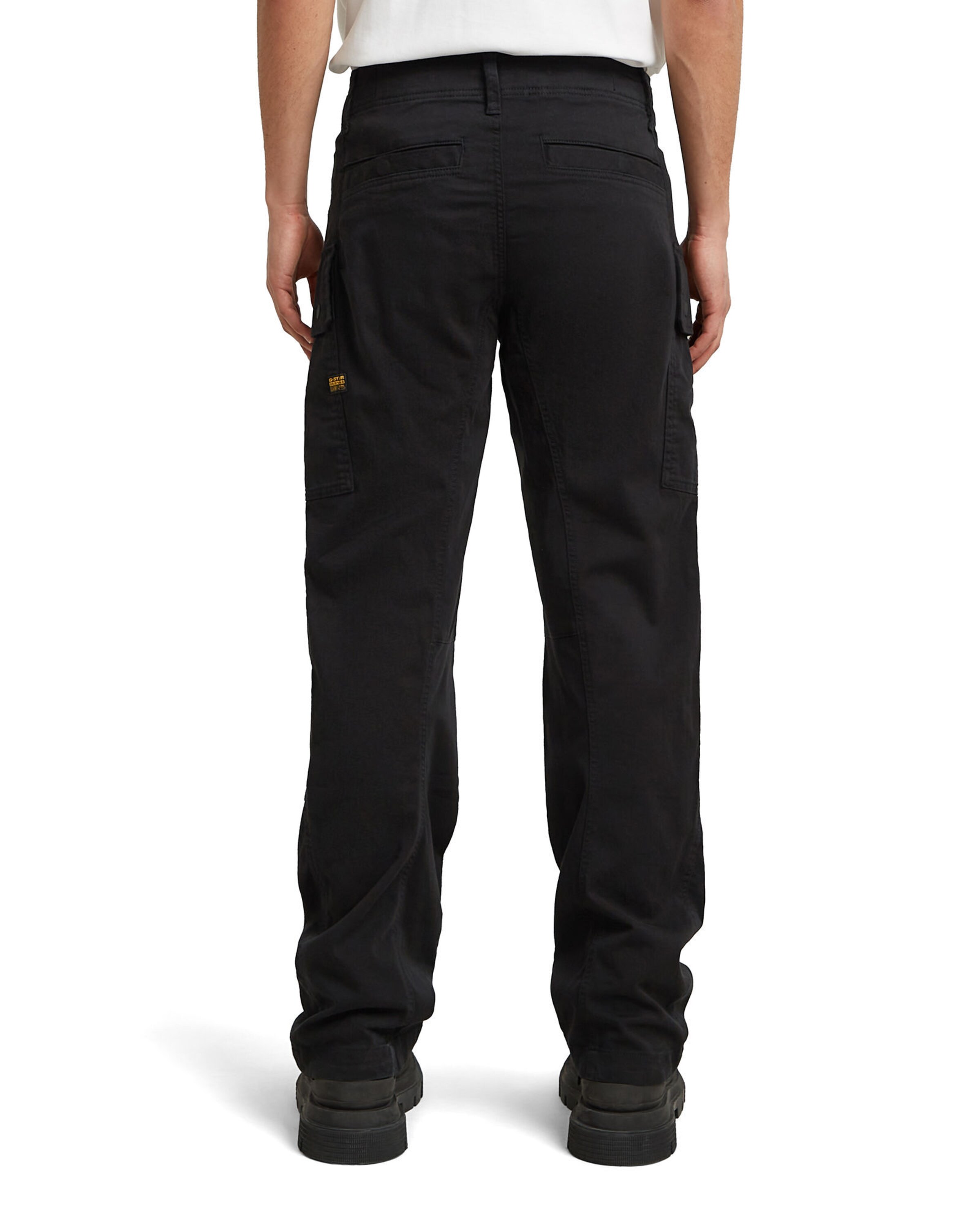 G-STAR Regular Cargobroek in Zwart