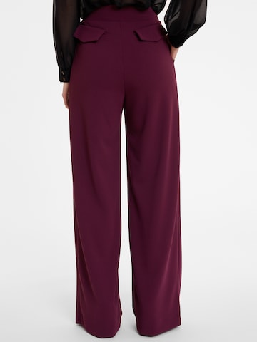 Ana Alcazar Regular Broek 'Adysa' in Rood