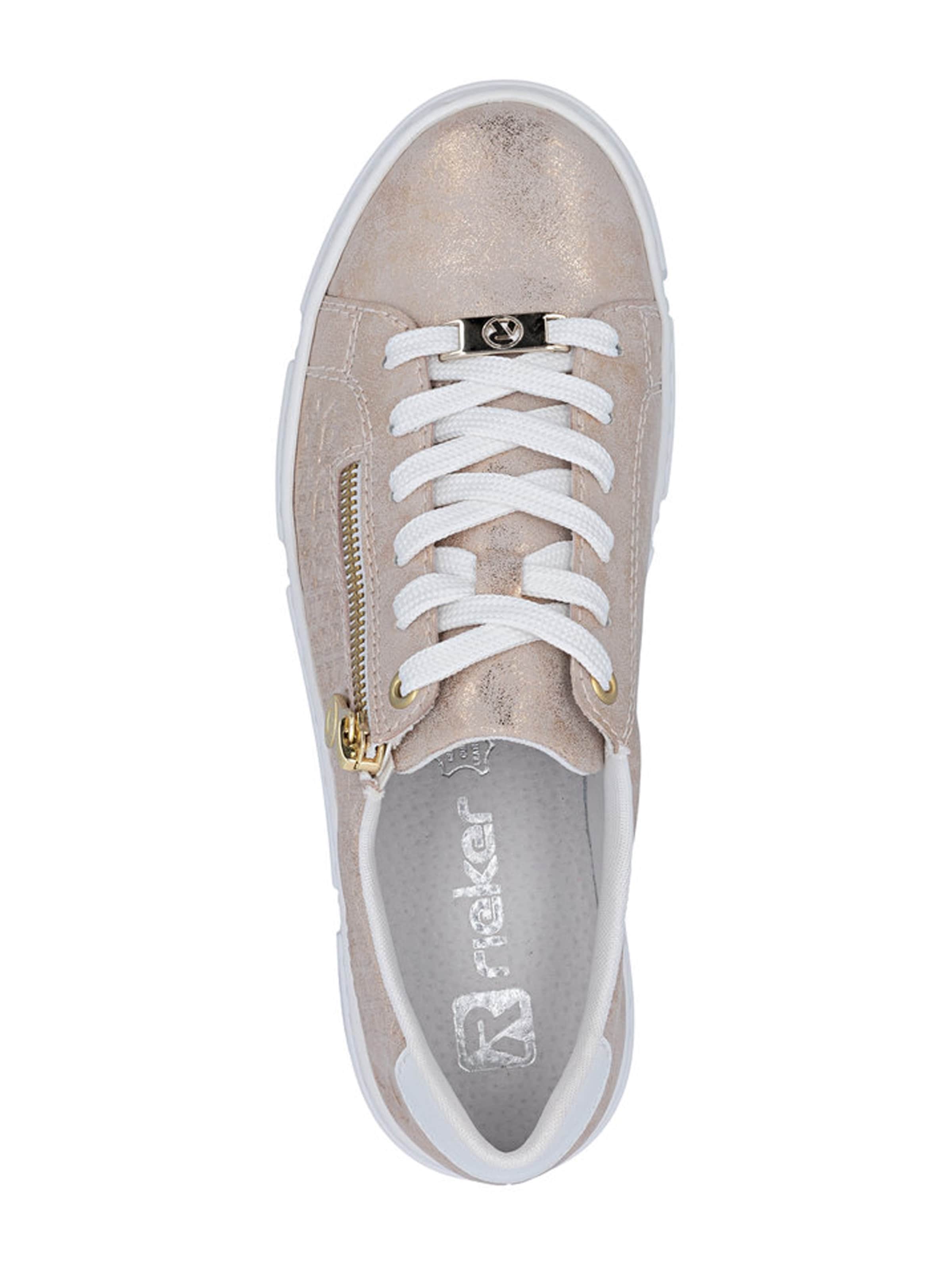 Sneaker low de la Rieker pe auriu