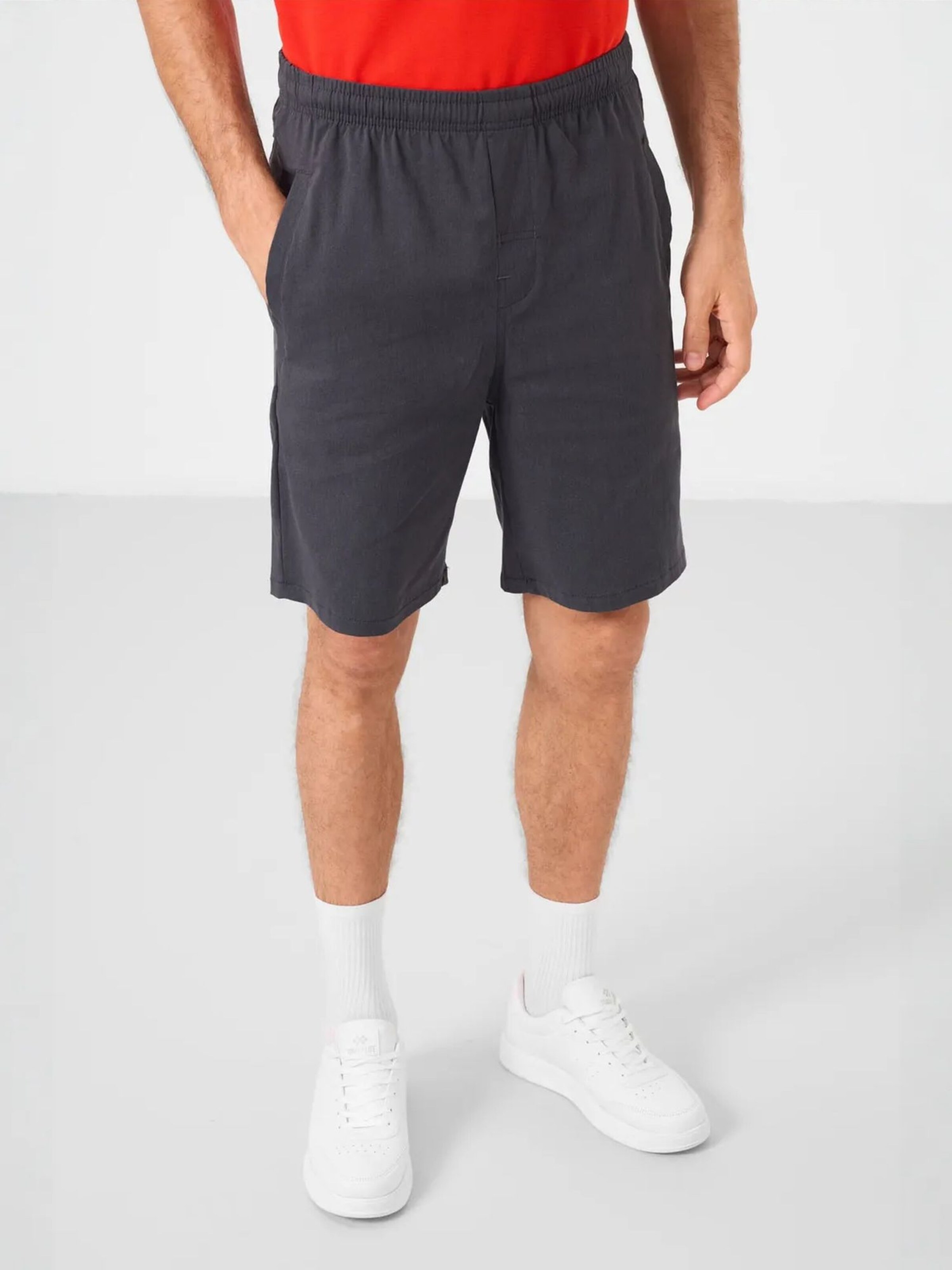 Pantalon Tommy Life en gris : devant