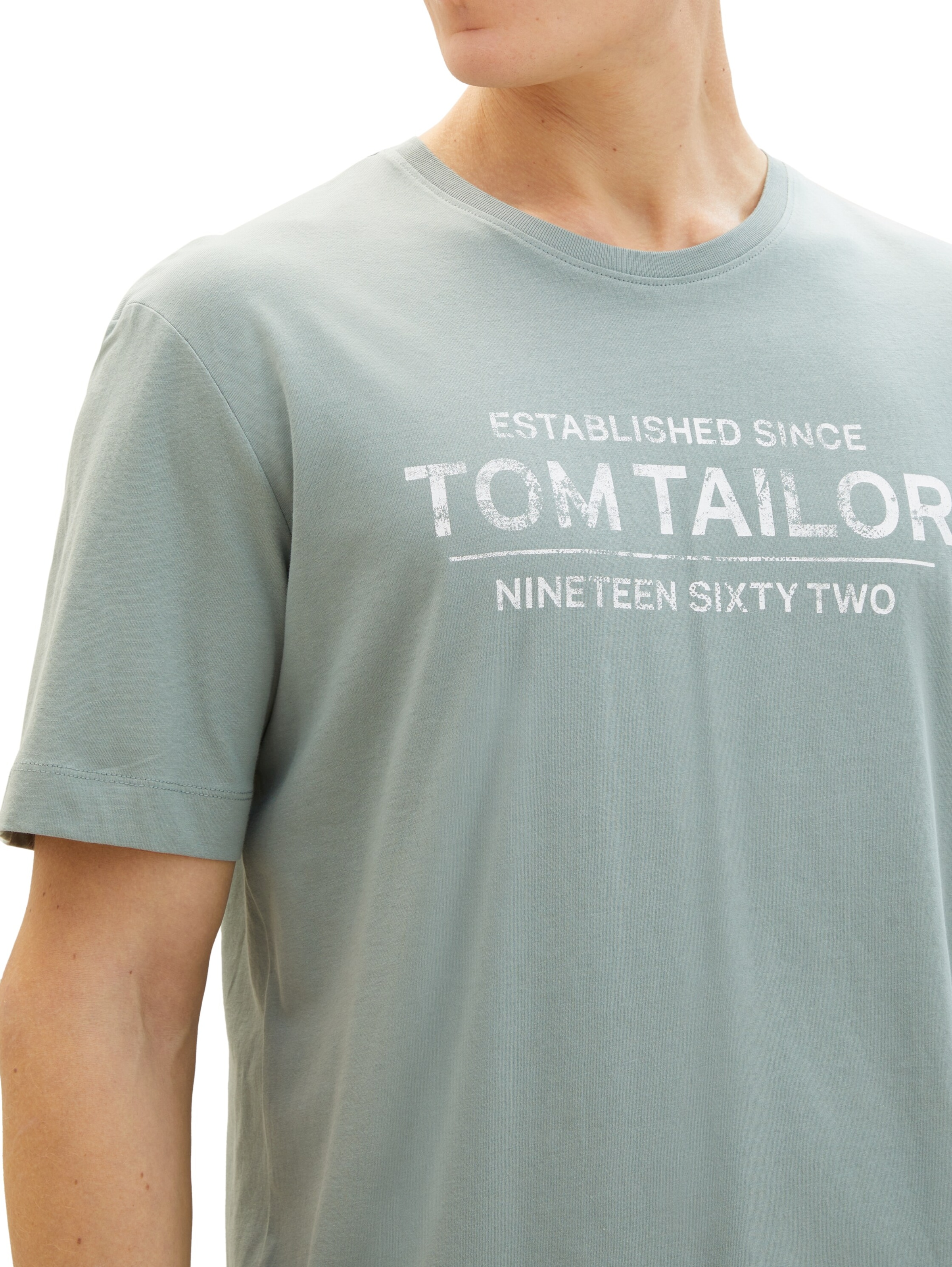 TOM TAILOR - Camiseta en verde