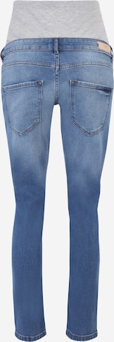 Only Maternity Regular Jeans 'Eneda' in Blauw