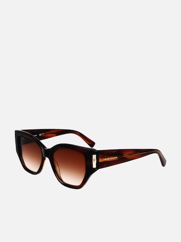 Lunettes de soleil Longchamp en marron