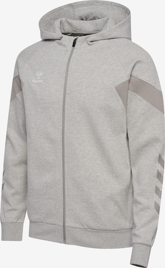 Hummel Athletic Zip-Up Hoodie in Grey, Item view