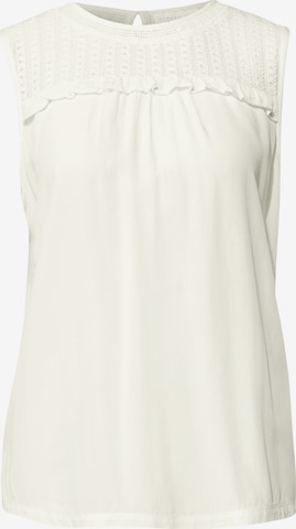 Street One Studio Top in Weiß: Vorderseite