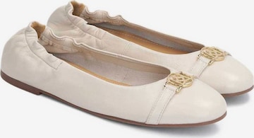Kazar Ballet Flats in White