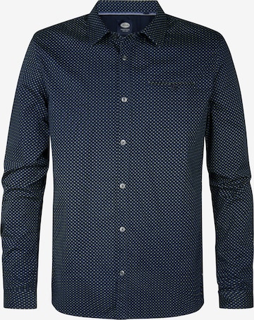 Petrol Industries - Camisa en azul: frente