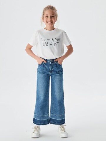 Wide Leg Jean 'Felicia' LTB en bleu