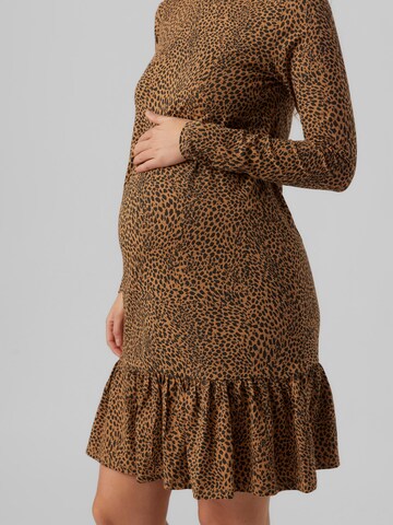 MAMALICIOUS Dress 'Faith' in Brown